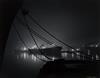 BODINE, A. AUBREY (1906-1970) Baltimore harbor night scene * Burnside Bridge.